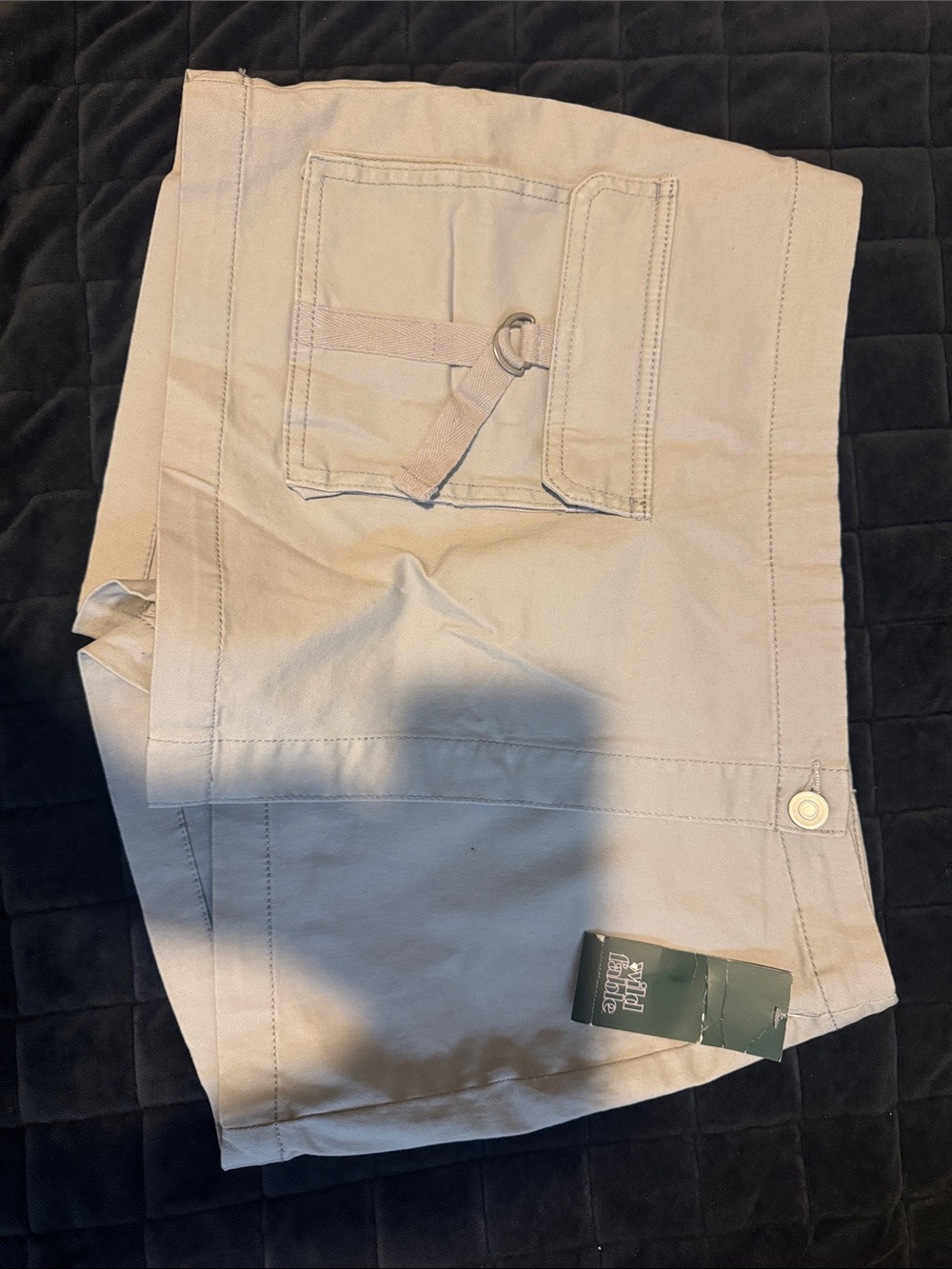 wild fable Beige Utility Skort with D-Ring Detail